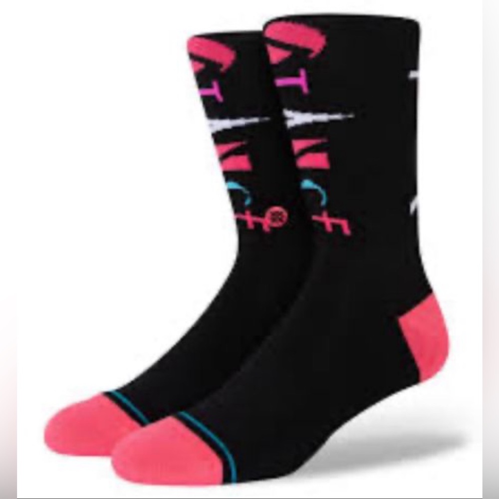 2 x Stance Dwayne Wade Collection Socks ( 6-12 ) L - Picture 3 of 5